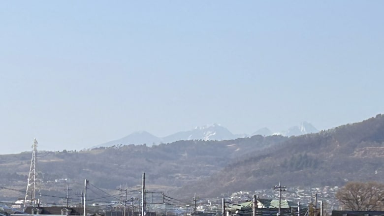 八ヶ岳方面