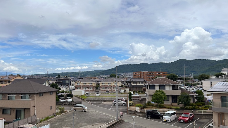 梅雨の晴れ間