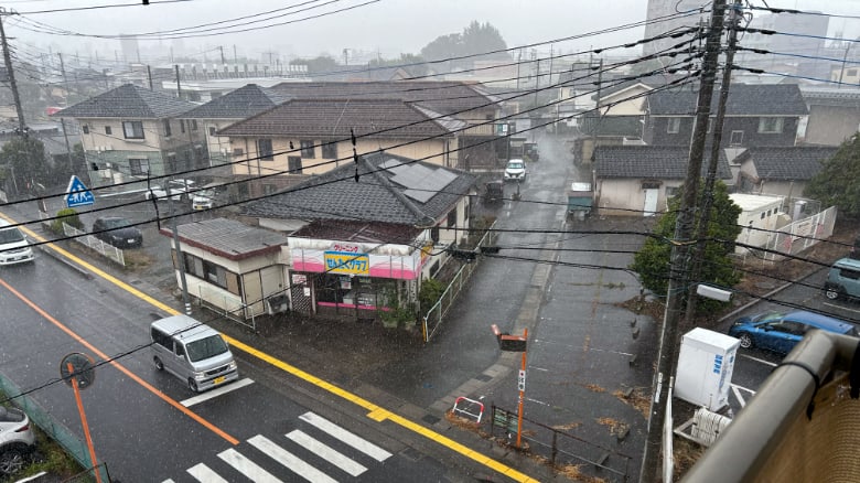 午後の大雨