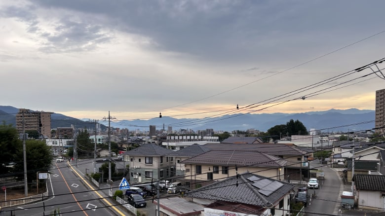 丸の内上空