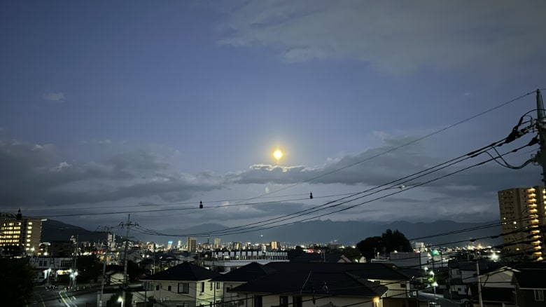 満月が近い