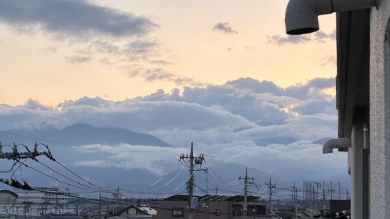 南アルプス方面