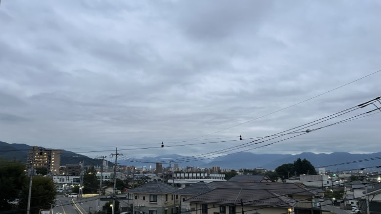 笛吹方面の空