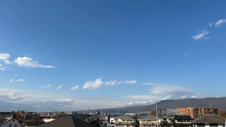 北杜市方面午後