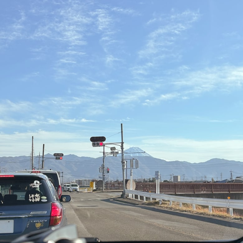 普通に富士山