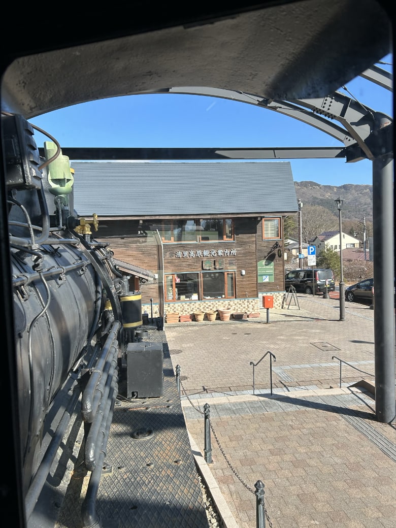 清里駅のSL