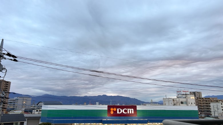 午後の曇り・身延方面