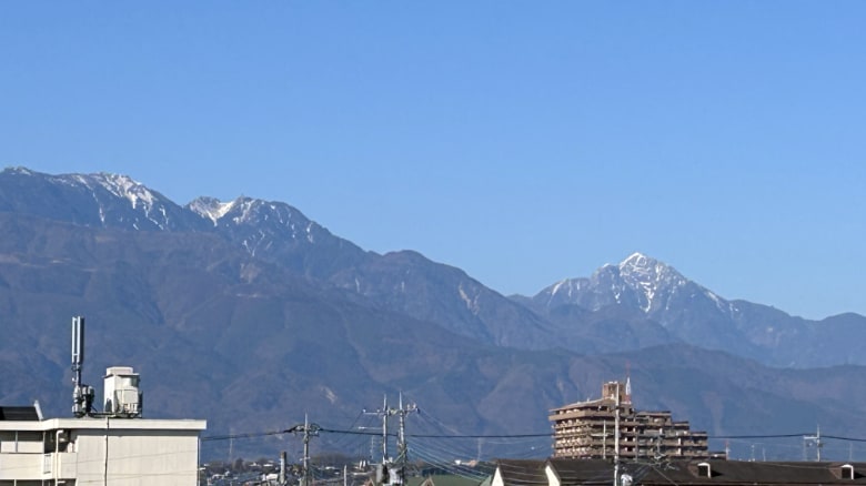 南アルプス方面