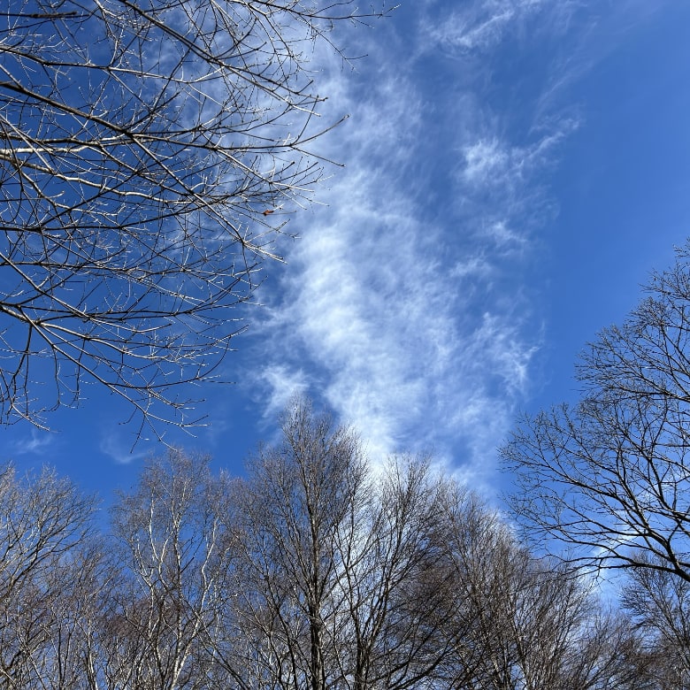 八ヶ岳倶楽部の空