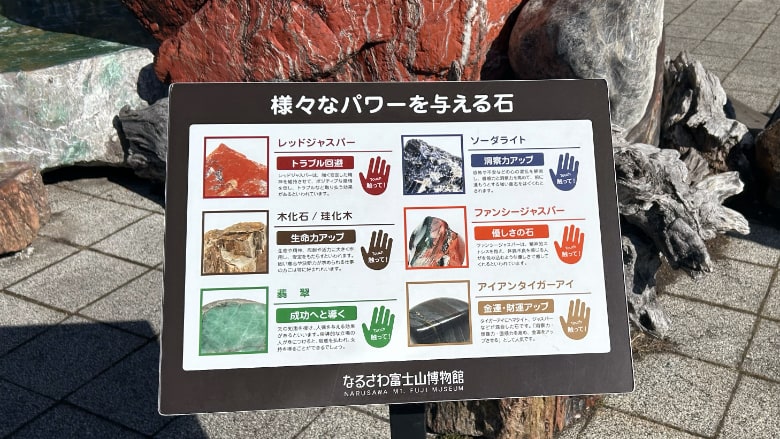 なるさわ富士山博物館入り口