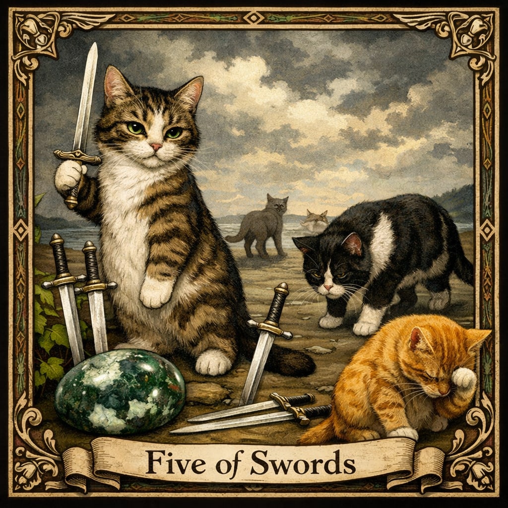 ソードの5＆モスアゲート