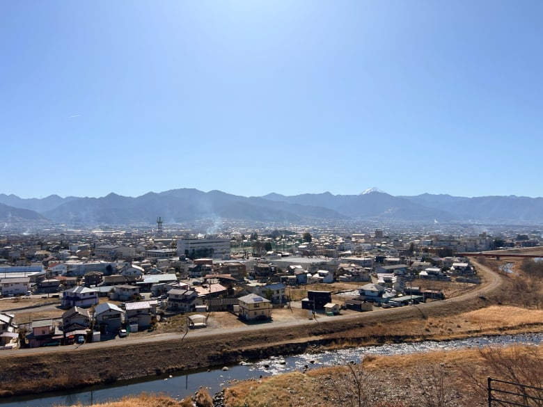 差出磯大嶽山神社からの景色