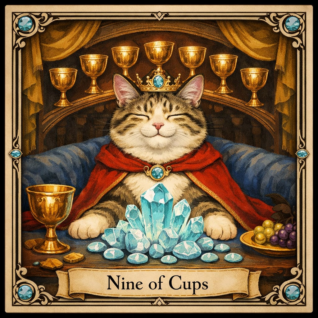 カップの9とアクアマリン