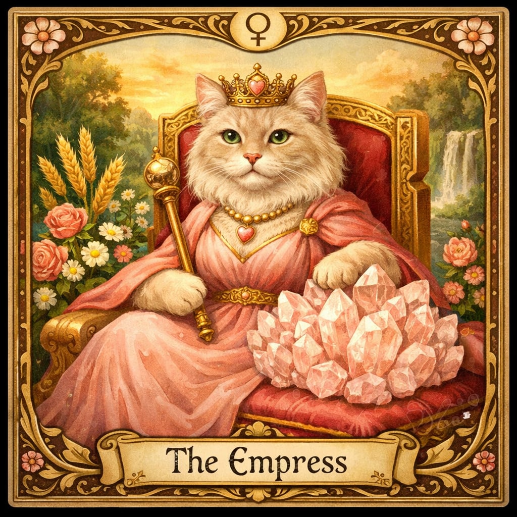 女帝とモルガナイト