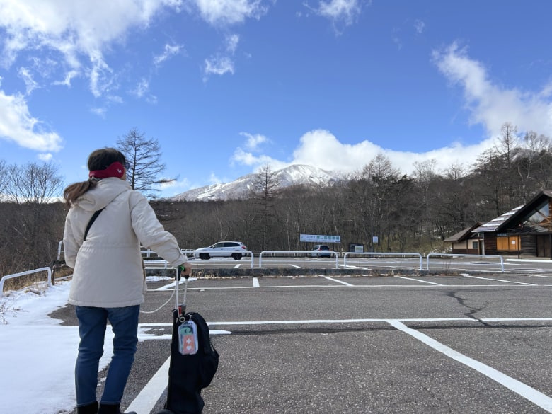 権現岳、赤岳方面