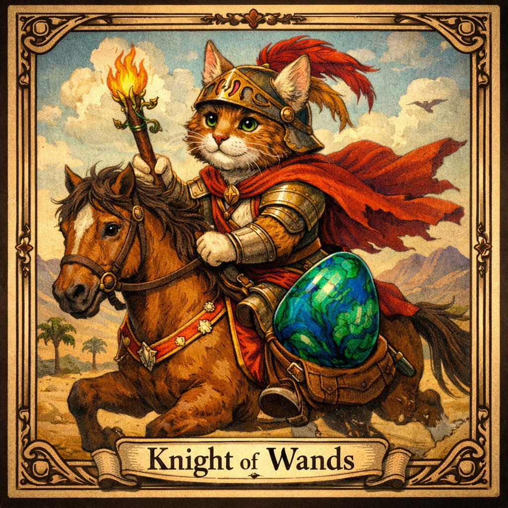 ワンドの騎士とアジュラマラカイト