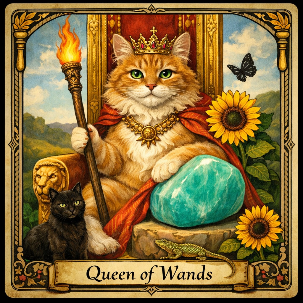 ワンドの女王とアマゾナイト