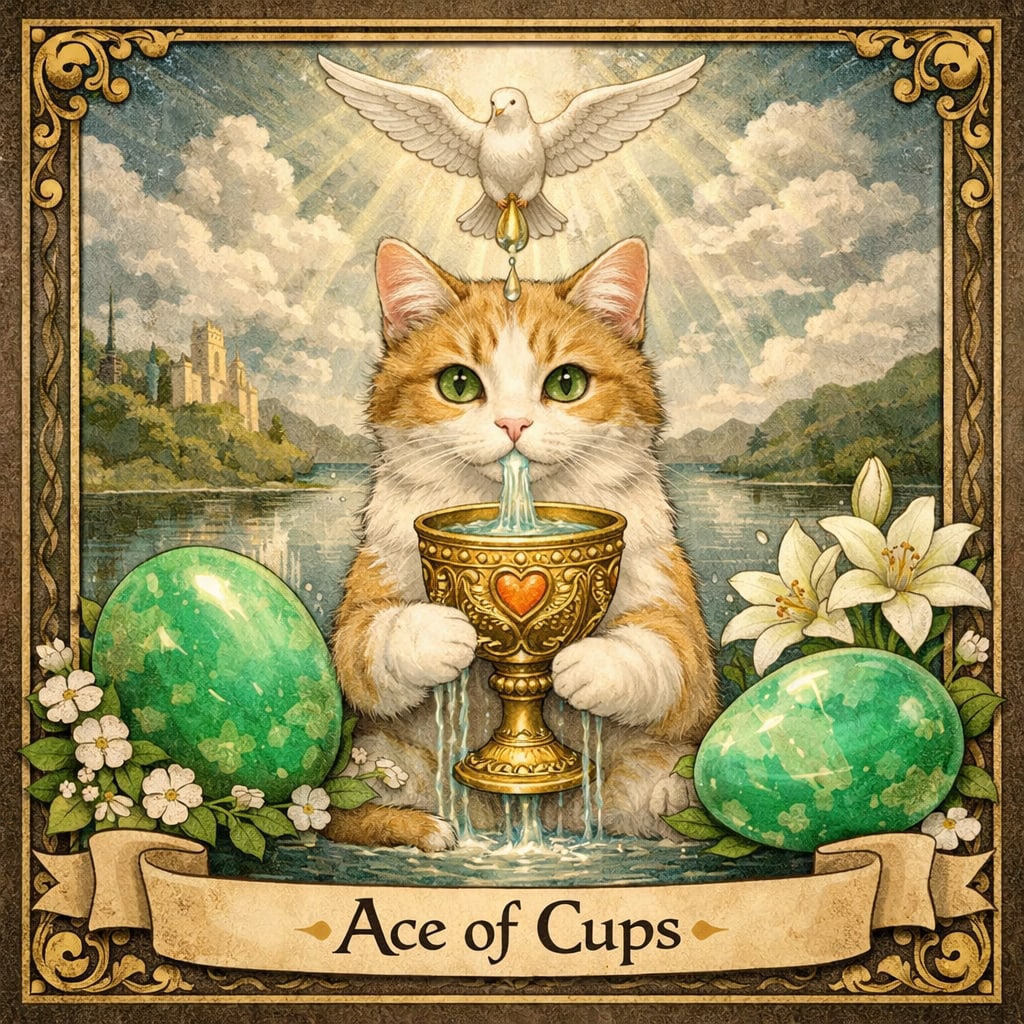 カップのエースとクリソプレーズ