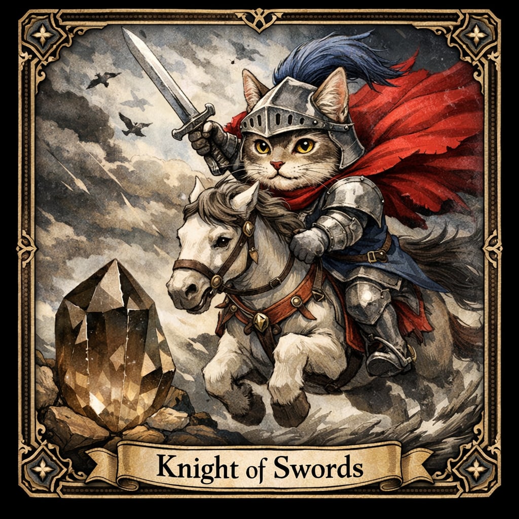 ソードの騎士とスモーキークオーツ