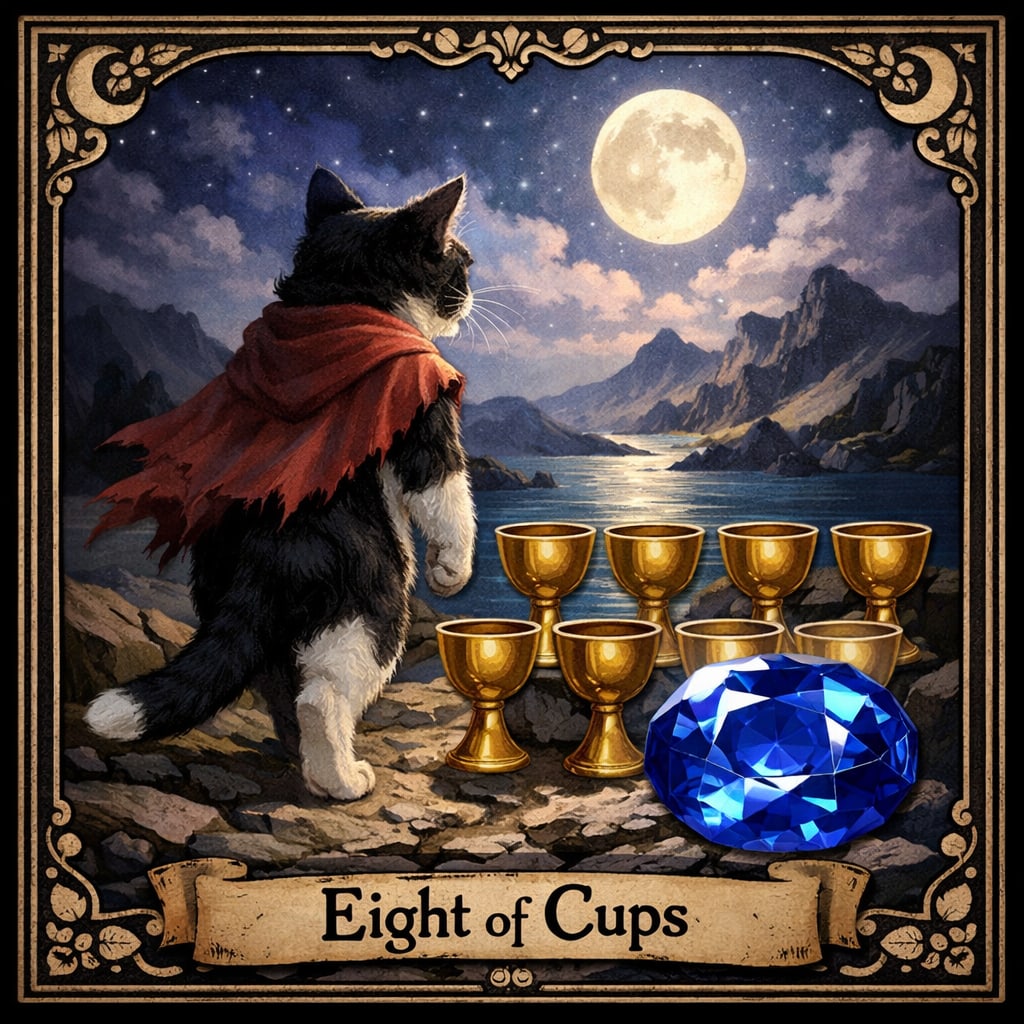 カップの8とサファイア