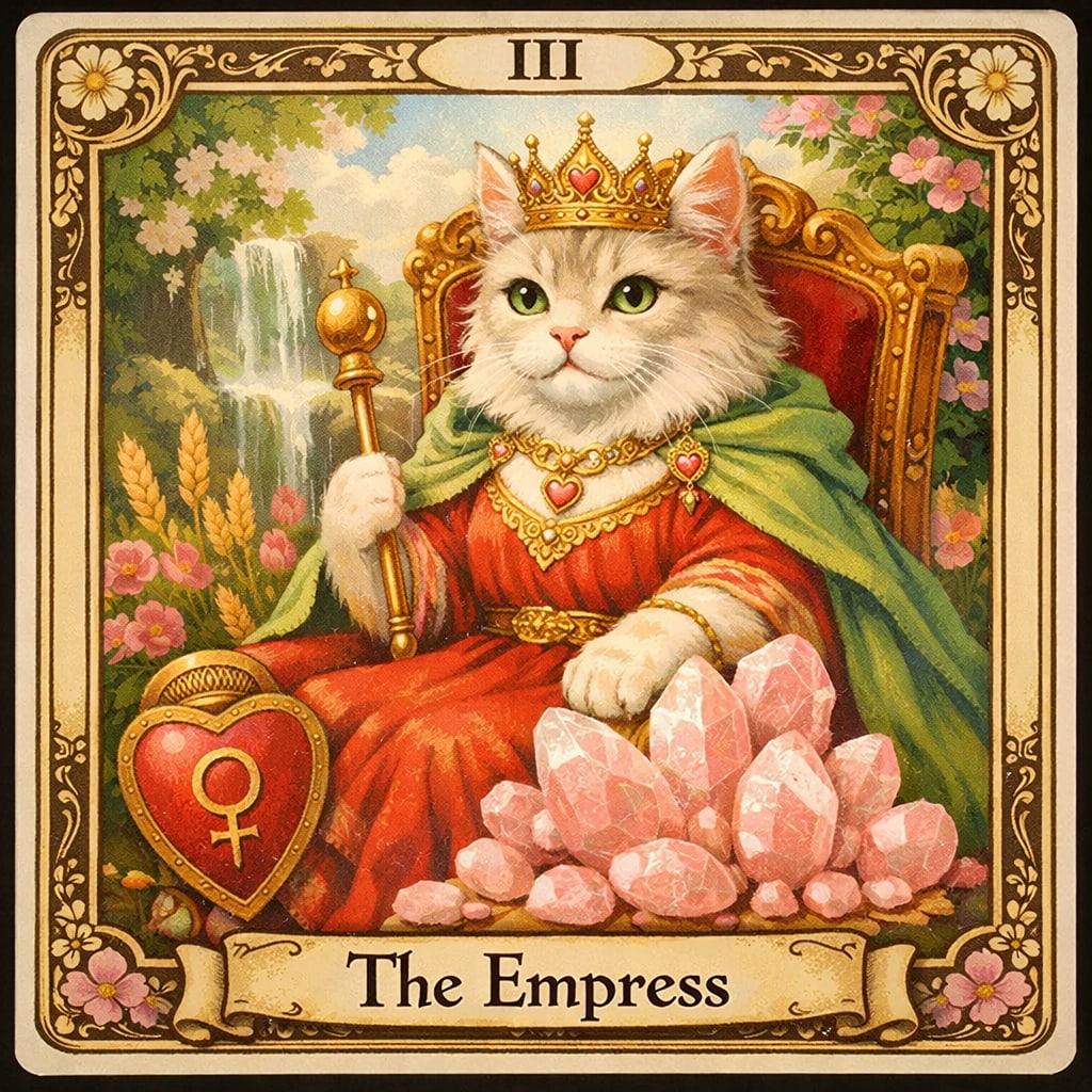 女帝とローズクオーツ