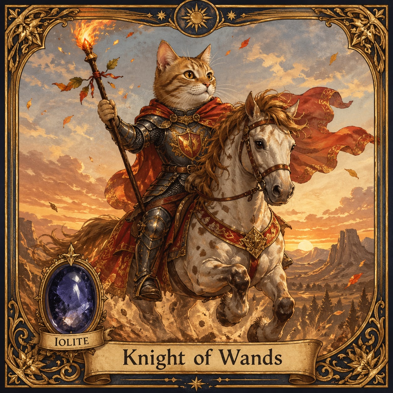 ワンドの騎士とアイオライト