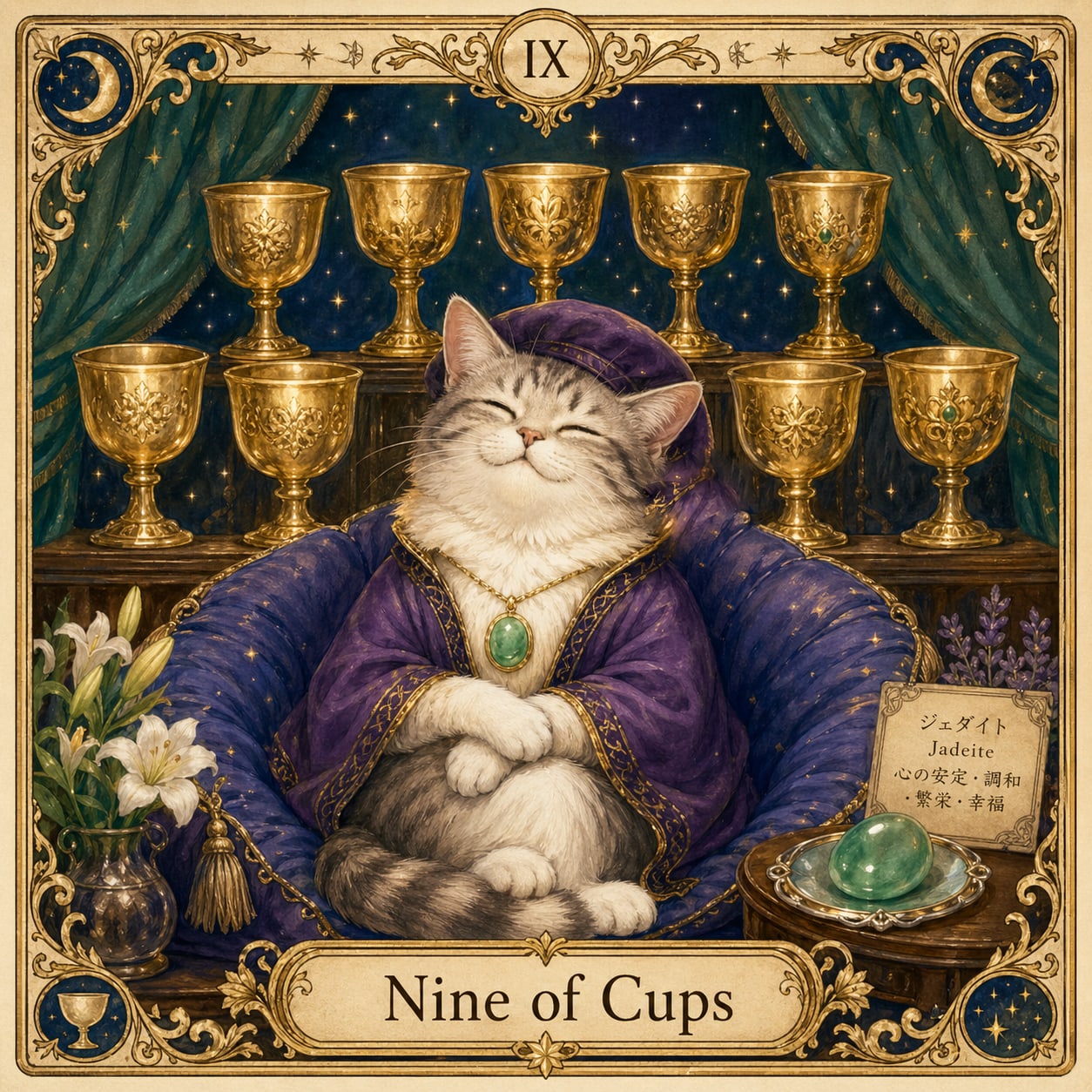 カップの９とジェダイト
